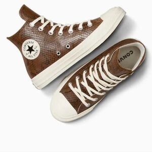Converse Brown High-Top Sneakers